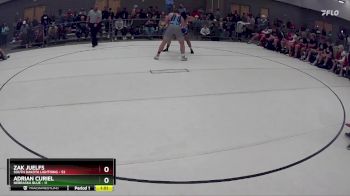 218 lbs Round 1 (8 Team) - Zak Juelfs, South Dakota Lightning vs Adrian Curiel, Nebraska Blue