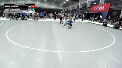 126 lbs Cons. Rd Of 16 - Andre Moyron, Creekview High School Wrestling vs Joseph Holbrook, Utah