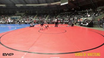 70 lbs Round Of 32 - Barrett Legge, Mile High Wrestling Club vs Maven Saferite, The St James Academy