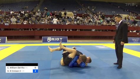 Carlos William Del Rio vs David R Emison II 2024 Pan IBJJF Jiu-Jitsu No-Gi Championship
