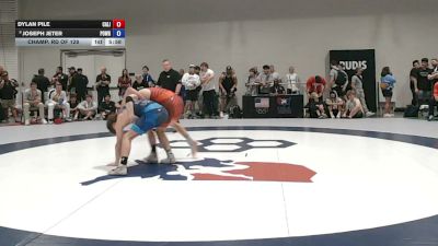 79 kg Champ. Rd Of 128 - Dylan Pile, California vs Joseph Jeter, Position Wrestling