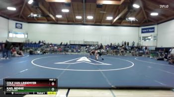 197 lbs 1st Place Match - Kael Bennie, Utah Valley vs Cole Han-Lindemyer, Stanford University