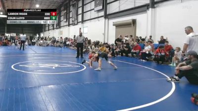 75 lbs Semis (4 Team) - Landon Riggs, CAPITAL CITY WRESTLING CLUB vs Colin Lloyd, MIDLOTHIAN MINERS WRESTLING CLUB