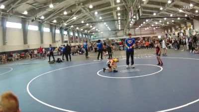 70 lbs Round 3 (4 Team) - Maddox Mayora, Nolf Wrestling Academy vs Thomas Luca Schober, Warrior Up