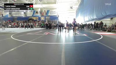 120 lbs Champ. Round 1 - Lacey Middleton, Washburn Rural vs Lucia Tabar, Blue Valley Northwest