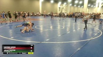 106 lbs Round 8 (10 Team) - Aidan Pastor, 212 Madison vs Hayden Weiss, Dayton Bandits