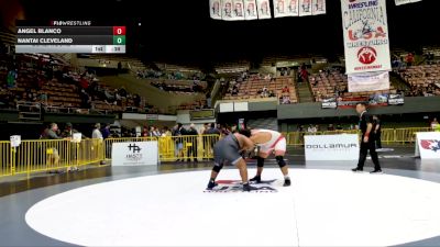 Open Men - 125 lbs Cons. Round 4 - Nantai Cleveland vs Angel Blanco