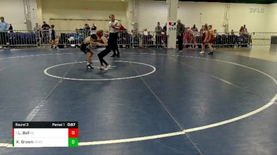 59-61 lbs Round 3 - Levi Bell, North Carolina vs Kenyan Brown, Virginia Elite Wrestling Club