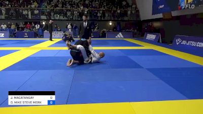 JEFF MACATANGAY vs DAVID MIKE STEVE MERKHI 2023 European Jiu-Jitsu IBJJF Championship