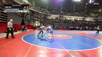 132-3A Champ. Round 1 - Jackson Anderson, Oconee County vs Reid Gay, Sandy Creek HS