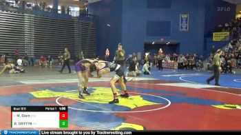 144 lbs Quarterfinal - Max Stein, Faith Christian Academy vs BRYCE GRIFFIN, Civic Memorial