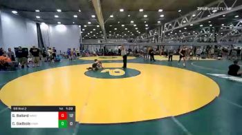 88 lbs Prelims - Gabe Ballard, Northampton vs Colbin Gadbois, Hammer Shack Black