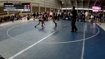 100 lbs Cons. Round 2 - Traeton Manis, Utah vs Eisa Scrapper, California