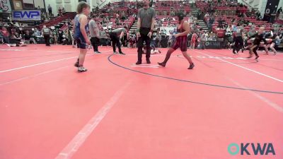 105 lbs Rr Rnd 4 - Pierson Guerrero, RSA RedStorm vs Deklyn Barnes, Harrah Little League Wrestling