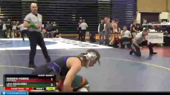 152 lbs Champ. Round 1 - Levi Deaguero, Adams City vs Andrew Morris, Mesa Ridge