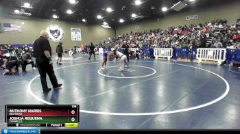 126 lbs Semifinal - Anthony Harris, Buchanan vs Joshua Requena, Camarillo