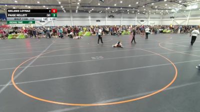 114 lbs Cons. Round 4 - Paige Nellett, Unattached vs Melanie Loynaz, Kongkrete
