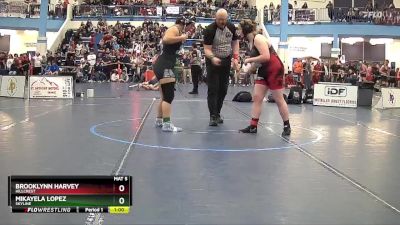 185 lbs Cons. Round 4 - Mikayela Lopez, Skyline vs Brooklynn Harvey, Hillcrest