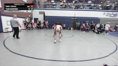 125 lbs Champ. Round 2 - Pain Martinez, TW Wrestling vs Brey Stahle, Idaho Gold Wrestling Club