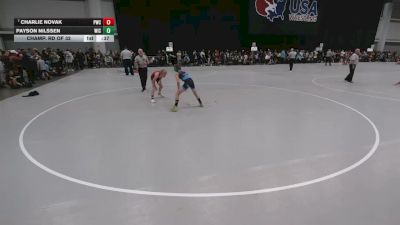 86 lbs Champ. Rd Of 32 - Charlie Novak, Pinnacle Wrestling Club vs Payson Nilssen, Weigh In Club