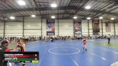 60 lbs Rd# 4- 2:00pm Friday Final Pool - Preston O`Gorman, Nebraska Elite vs Andres Tapia, SouthWest Elite