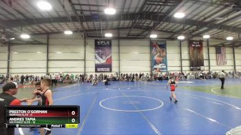 60 lbs Rd# 4- 2:00pm Friday Final Pool - Preston O`Gorman, Nebraska Elite vs Andres Tapia, SouthWest Elite