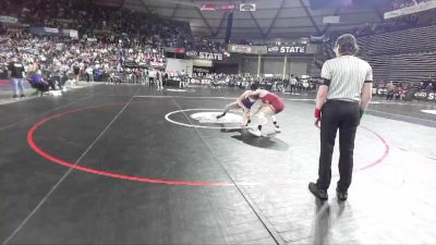 2A 145 lbs Champ. Round 1 - Caleb Dale, White River vs Tennyson Kurtz, Columbia River