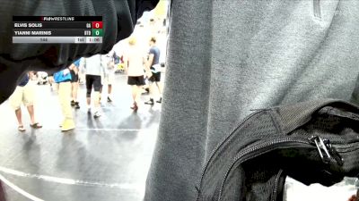 144 lbs Round 1 (4 Team) - Elvis Solis, Gladiator Alliance vs Yianni Marinis, Beebe Trained Blue