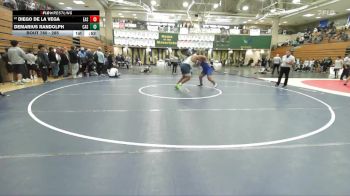 285 lbs Cons. Round 2 - Diego De La Vega, Eastlake vs Demarius Randolph, Casteel