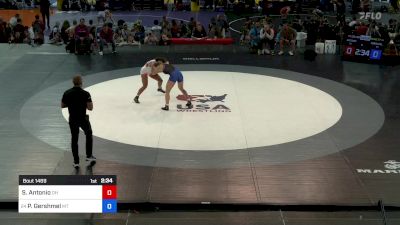 135 lbs Round Of 64 - Sophia Antonio, OH vs Paige Gershmel, MT