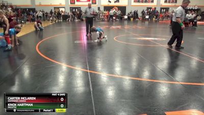 PW-13 lbs Quarterfinal - Carter McLaren, Hammerin Hawks vs Knox Hartman, PACK732