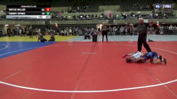 60 lbs Cons. Round 3 - Bryce Miller, St. James Cyclones vs Henry Spree, Immortal Athletics WC