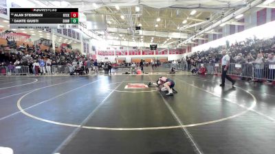 120 lbs Round Of 16 - Alan Steinman, Natick vs Dante Giusti, Shawsheen