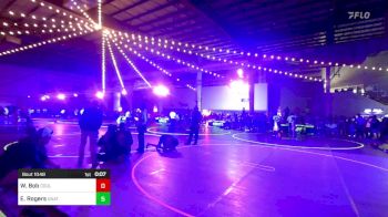 95 lbs Consi Of 8 #1 - Wade Bob, Coulee Crushers vs Evan Rogers, Unattached