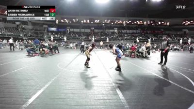 85 lbs Consi Of 16 #2 - Gavin Nettuno, West Windsor Wolverines vs Caiden Fitzmaurice, 14awc