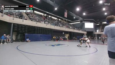 128 lbs Consolation - Jaquod Rodgers, Smyrna vs Jaxon Lonk, Monroe