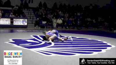 165 lbs Ivan Paradelo, Caldwell vs Leonardo Garcia, Kittatinny Regional Jr/Sr