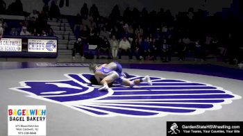 165 lbs Ivan Paradelo, Caldwell vs Leonardo Garcia, Kittatinny Regional Jr/Sr