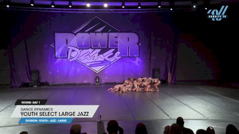 Dance Dynamics - Youth Select Large Jazz [2025 Youth - Jazz - Large Day 1] 2025 Power Dance Grand Nationals