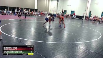 138 lbs Round 2 (10 Team) - Christian Walsh, Oswego High School vs Clyde-Keith Chapelle, Florida Elite Wrestling Academy