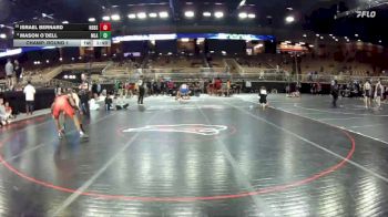 150 lbs Champ. Round 1 - Israel Bernard, New Smyrna Beach Sr H S vs Mason O`Dell, Mater Lakes Academy