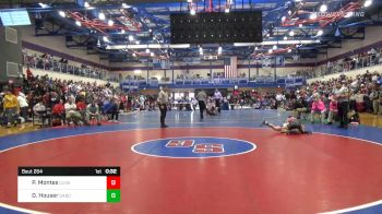 132 lbs Consi Of 4 - Bodie Rouzer, Waynesboro vs Tristan Mellinger, Ephrata