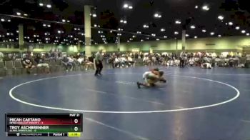 113 lbs Round 3 (16 Team) - Micah Caetano, NFWA Oakleaf Knights vs Troy Aschbrenner, Alpha Wrestling