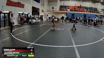 106 lbs Cons. Round 1 - Byrne Olson, Severn School vs Channing Branch, DeMatha Catholic