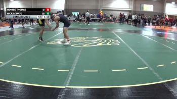 197 lbs Cons. Round 2 - Ronnie Thomas, Findlay vs Nick Lodato, Edinboro