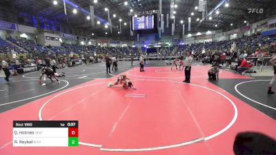 125 lbs Consi Of 4 - Quinten Holmes, Heaton Middle School vs Rocky Roybal, Blevins Middle School