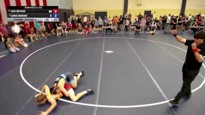 144 lbs Champ. Round 2 - Leo Beyer, MN vs Luke Banas, IL