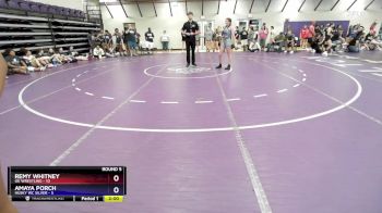 105 lbs Round 5 (10 Team) - Assunie Rushing, Husky WC Silver vs Kylee Smith, OK Wrestling