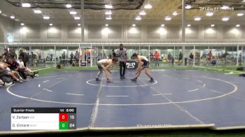 155 lbs Quarterfinal - Vincent Zerban, King Select Platium vs Dylan Elmore, Team Shutt