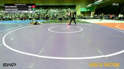135 lbs Consi Of 4 - Bella Nelson, Trophy Hunters Wrestling Club vs Alison Chavez, Pounders WC